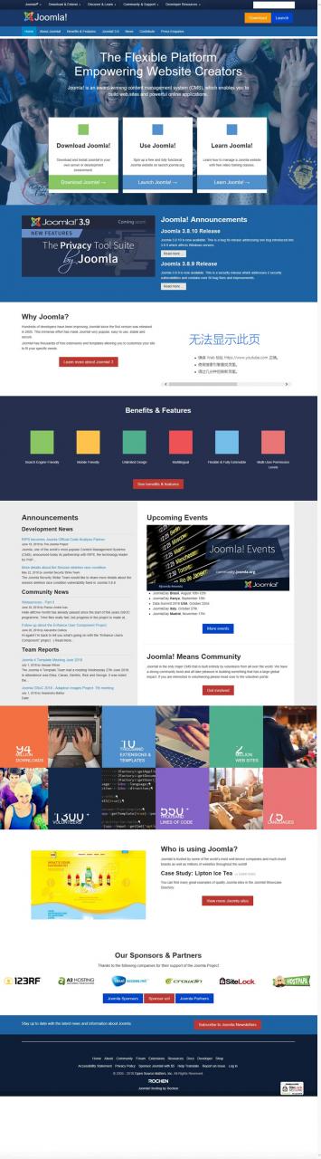 Joomlav3.9.21内容管理系统CMS