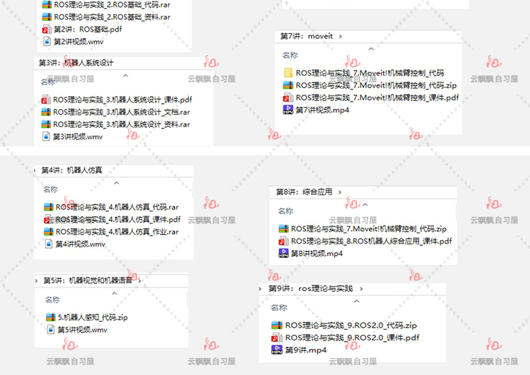 2018机器人操作系统 ROS理论与实践视频教程 SLAM机器人仿真-AT互联