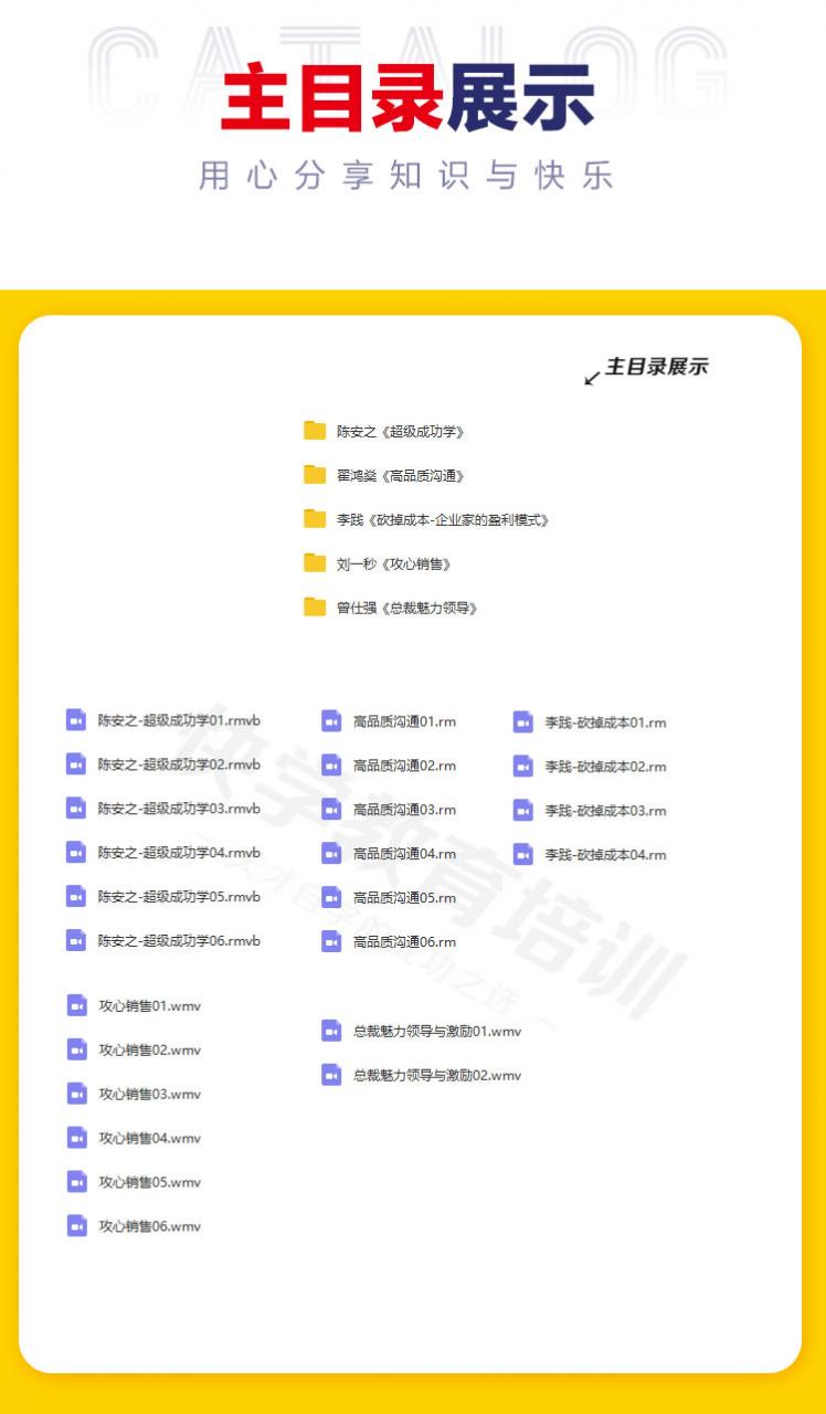 超级成功学视频教程 高品质沟通技巧营销盈利模式-AT互联