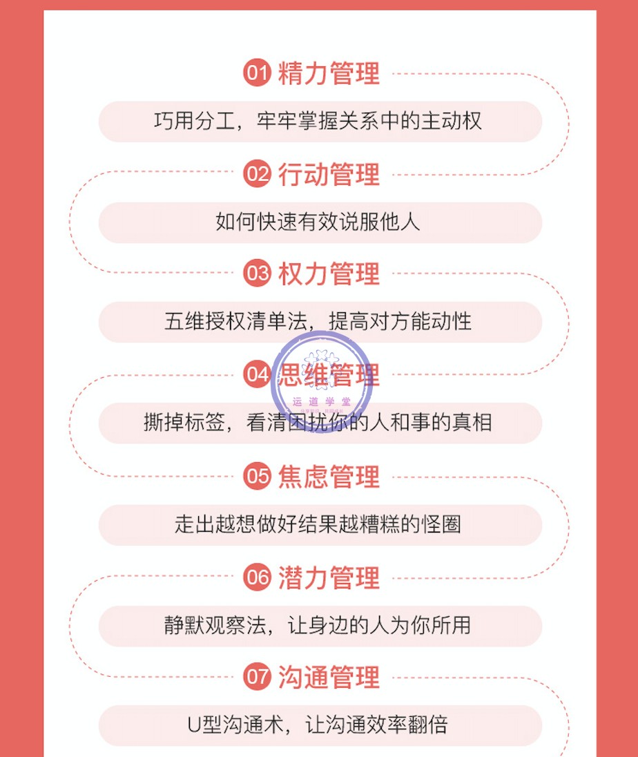 崔璀 经营自己人人都需要的管理术12堂课实用人生视频课程-AT互联