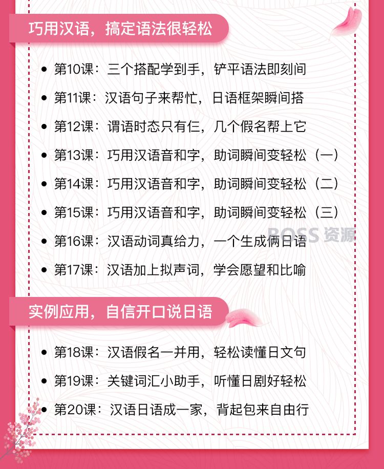 安宁 告别死记硬背，学日语和学母语一样简单 唯库课程-AT互联