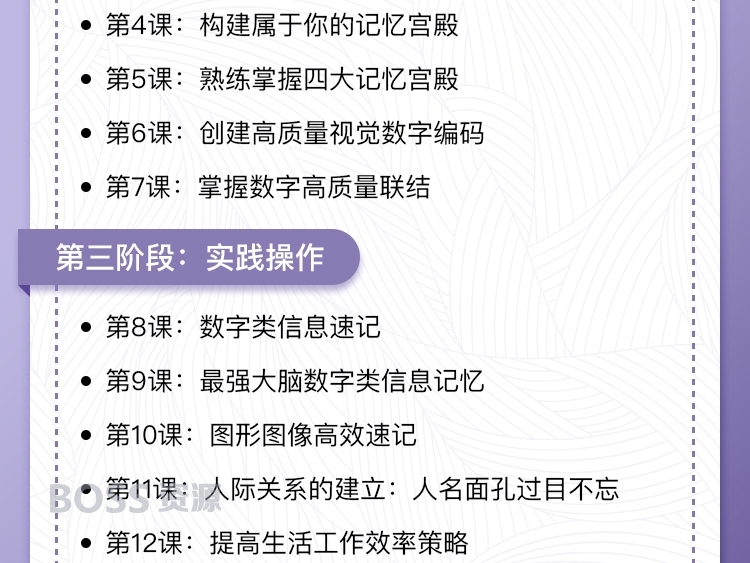 普通人也能掌握的神奇记忆 唯库视频教程 徐林凤-AT互联-AT互联全栈开发服务商