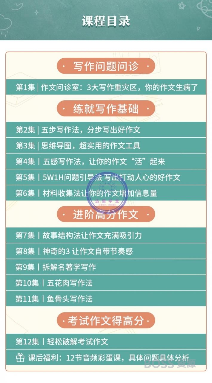 颠覆不同于传统超级作文课 让孩子轻松搞定写作作文视频课程-AT互联-AT互联全栈开发服务商