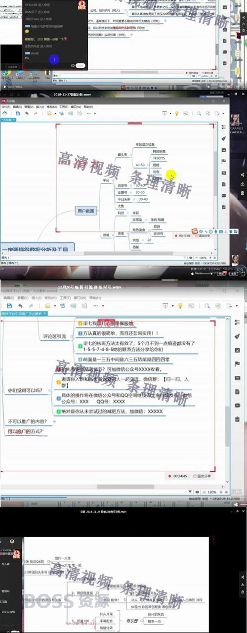 2019新版自媒体视频教程 今日头条百家号推广抖音入门高级课程