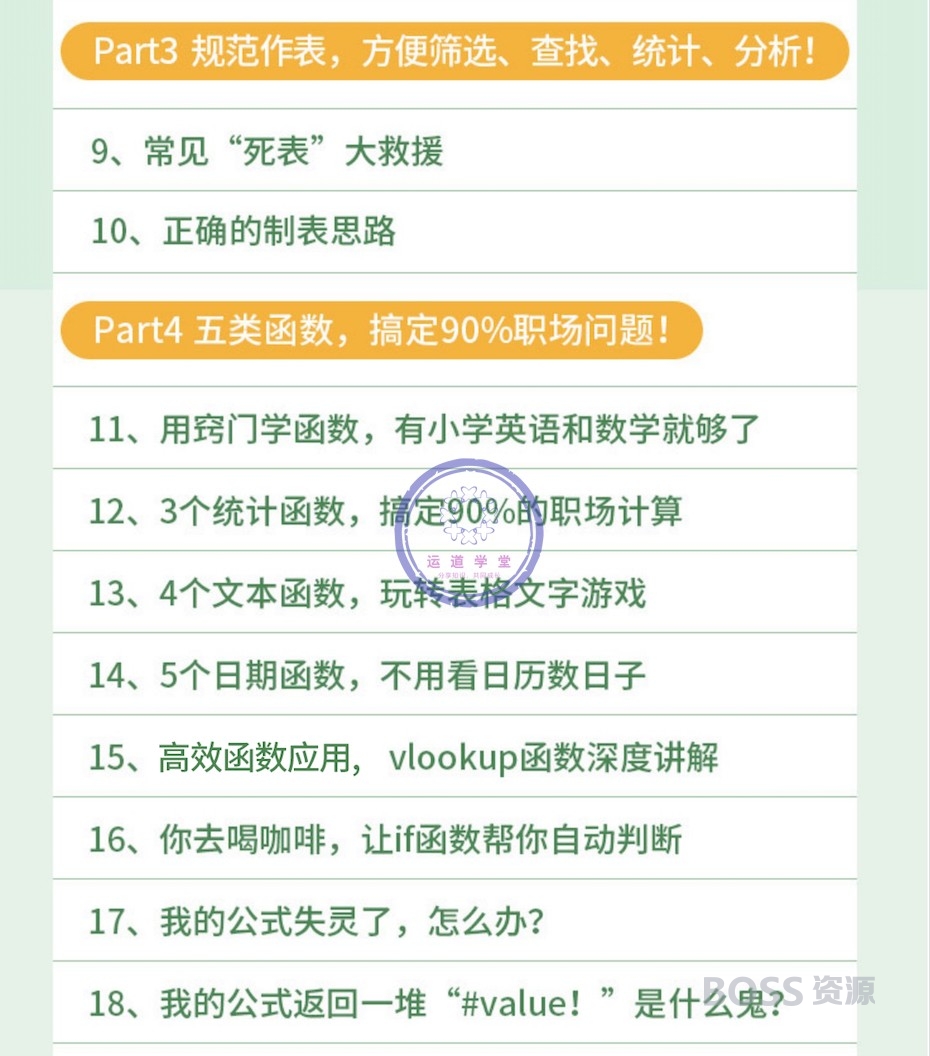 大神教你玩转Excel 收获高效人生办公软件教程 Amber视频-AT互联-AT互联全栈开发服务商