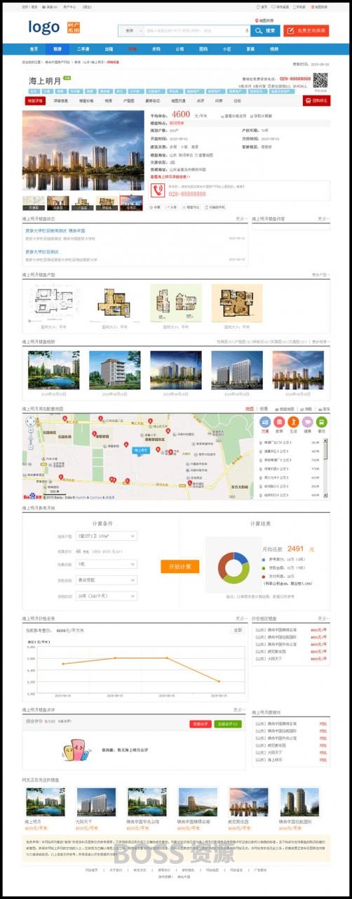 2019仿Aijiacms房产门户网站源码 房产网站系统+手机-AT互联