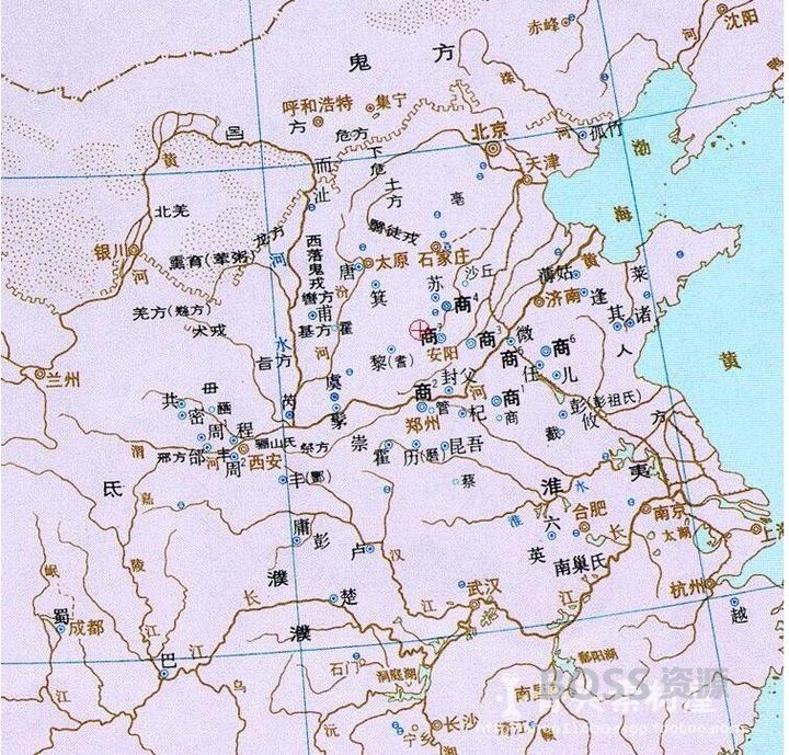 中国历史地图 夏商周春秋战国秦汉三国晋隋唐宋元明清电子版