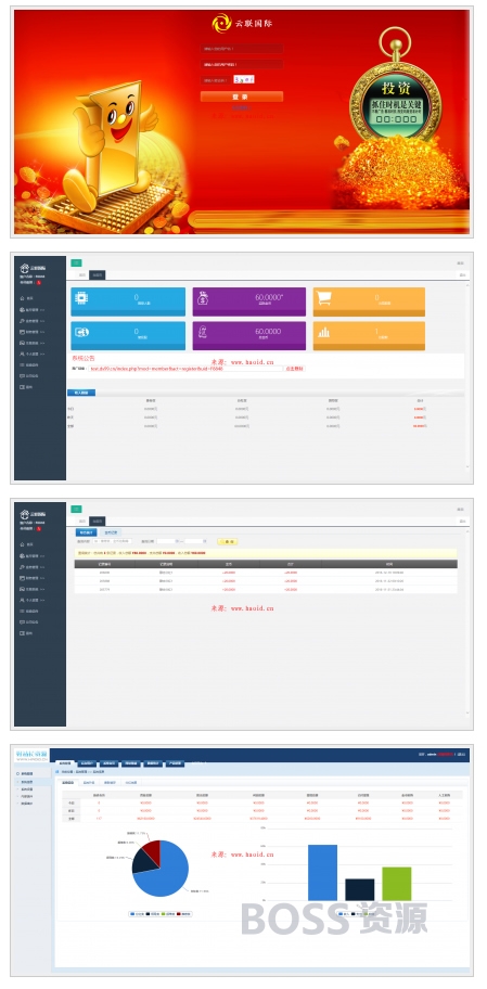 AT互联|PHP云联国际投资理财系统源码商业版 内附源码安装文档_