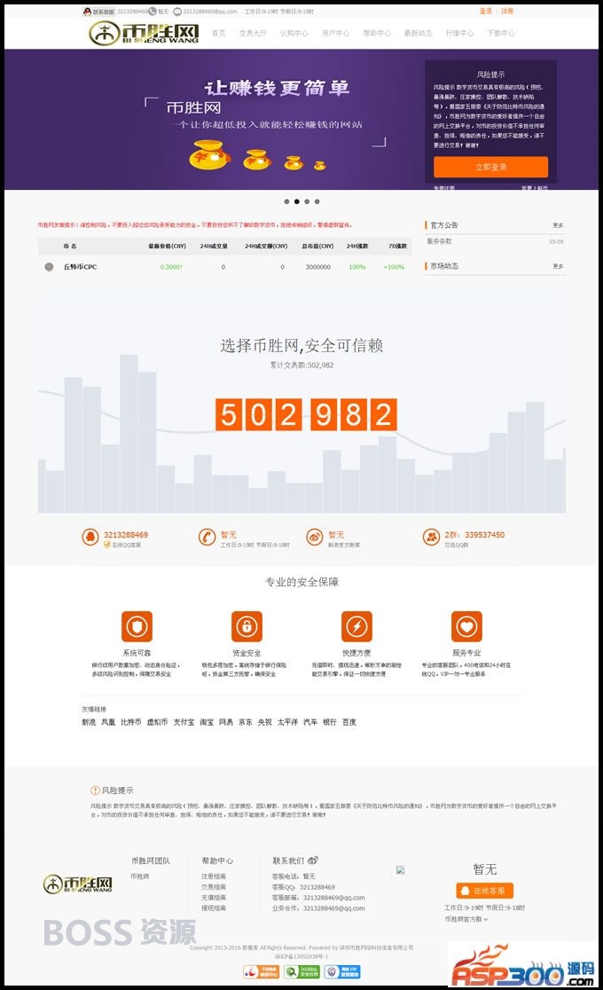 AT互联|币胜网 虚拟货币交易平台完整商业版源码分享，虚拟币认购+众筹+分红+支付功能_-AT互联全栈开发服务商