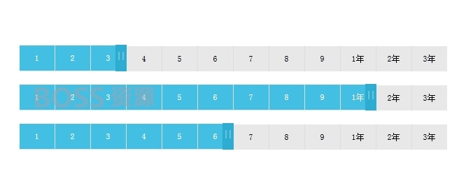 AT互联|jQuery仿阿里云滑动杆购买日期选择插件